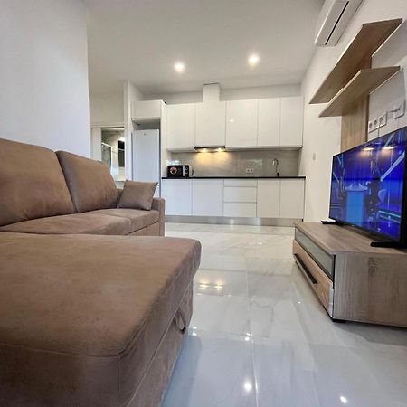 Calpe Apartamento 1A Linea De Playa Piscina Reformado Wifi Aire Luaran gambar